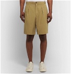 J.Crew - Wallace & Barnes Pleated Cotton Shorts - Brown