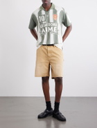 Aimé Leon Dore - Logo-Appliquéd Striped Jersey T-Shirt - Green