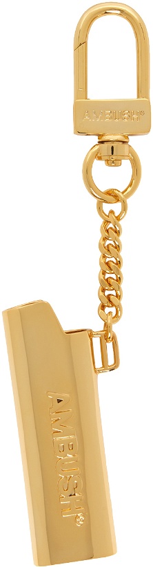 Photo: Ambush Gold Lighter Case Keychain