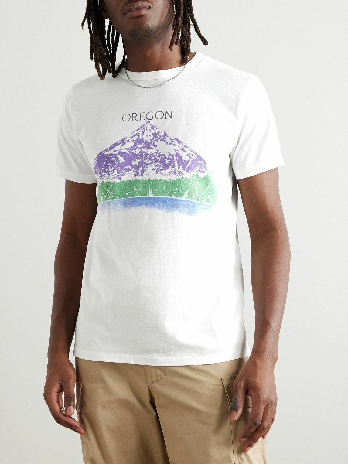L'Appartement × REMI RELIEF Mountain TEE REMI RELIEF/レミ レリーフ】 ILLINOIS HALF SLEEVE T SHIRT（T
