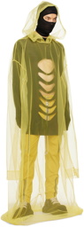 Rick Owens Yellow Flyproof Coat