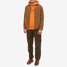 Napapijri Men's Box Logo Popover Hoody in Orange Butternut