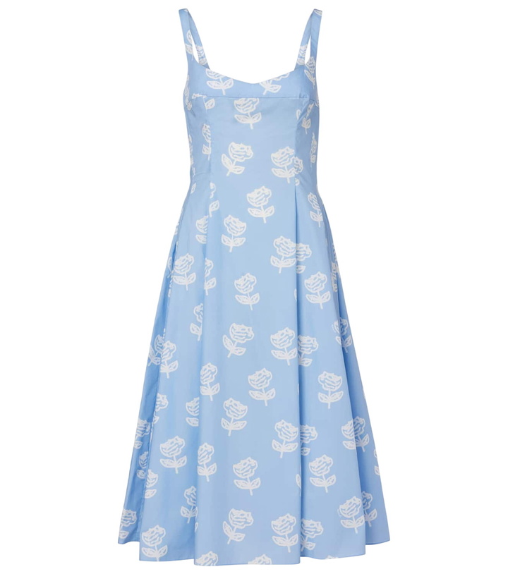 Photo: Marni Floral cotton midi dress