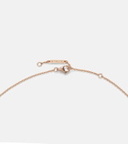 Repossi Serti Sur Vide 18kt rose gold pendant necklace with diamonds
