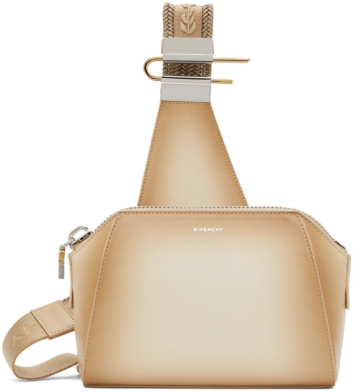 Photo: Givenchy Beige Small Antigona Messenger Bag