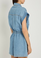 Paige Maliah Denim Jumpsuit Light Blue