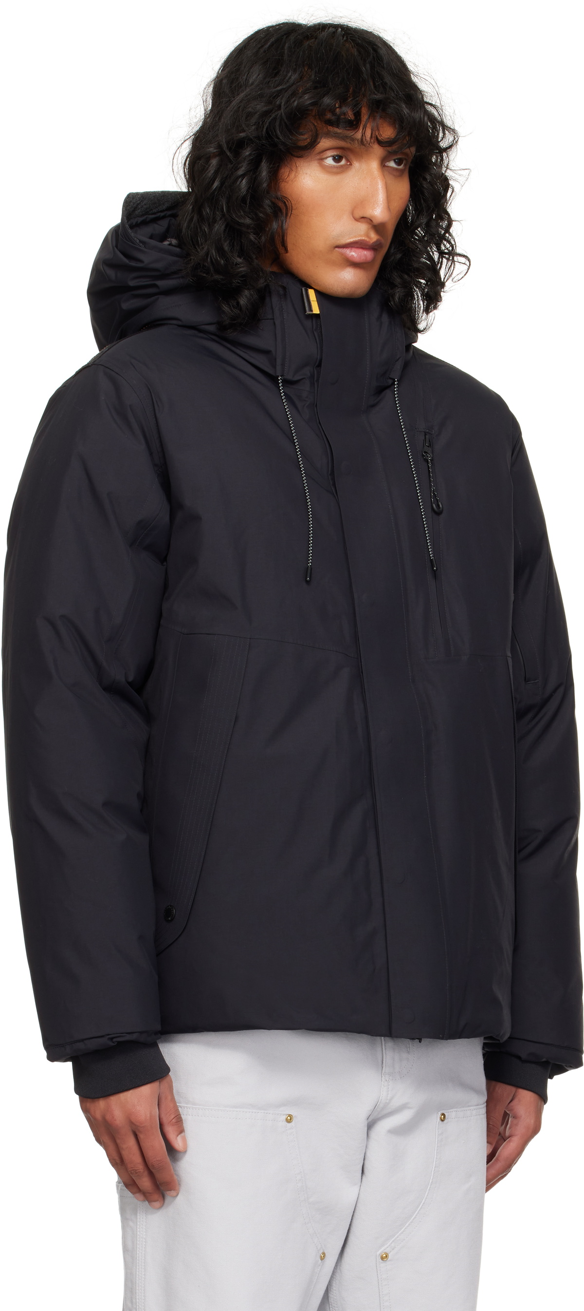Parajumpers Black Helo Down Jacket
