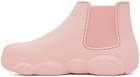 Moschino Pink Gummy Ankle Boots