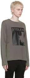 Stolen Girlfriends Club Gray Organic Cotton T-Shirt