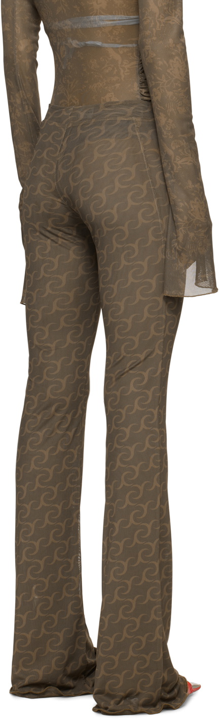 Jade Cropper Khaki Reversible Trousers
