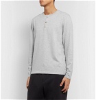 NN07 - Cotton-Jersey Henley T-Shirt - Gray