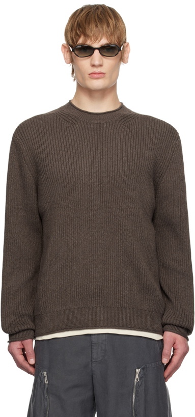 Photo: Holzweiler Brown Avail Utility Sweater