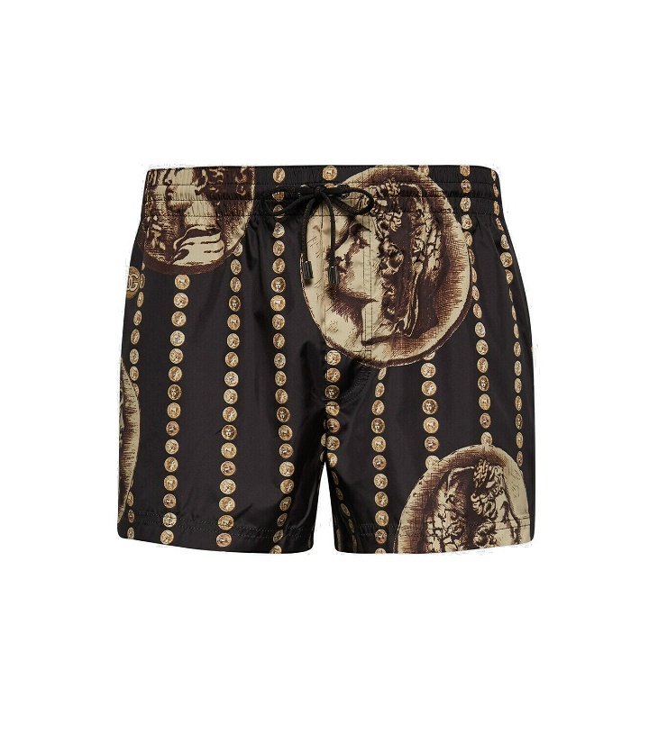 Photo: Dolce&Gabbana Printed swim shorts