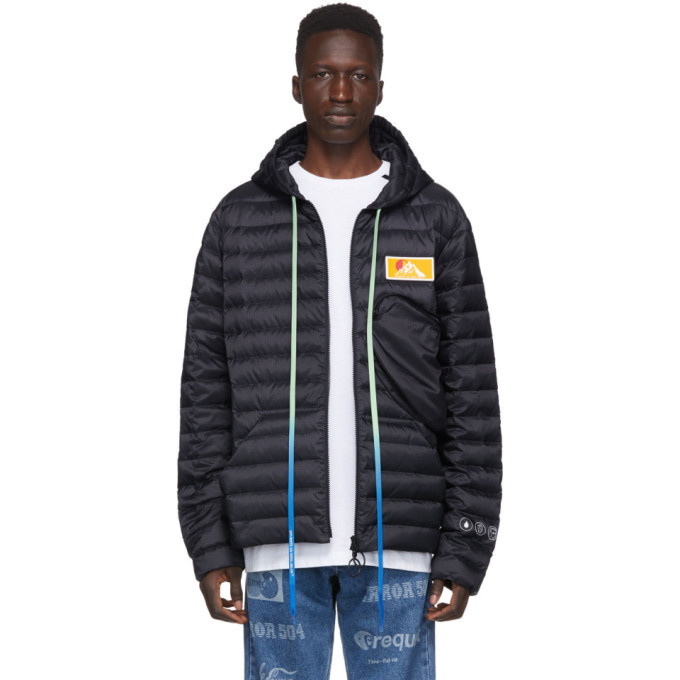 Photo: Off-White Navy Down Packable Puffer Jacket