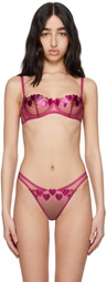 Agent Provocateur Pink Liliya Bra