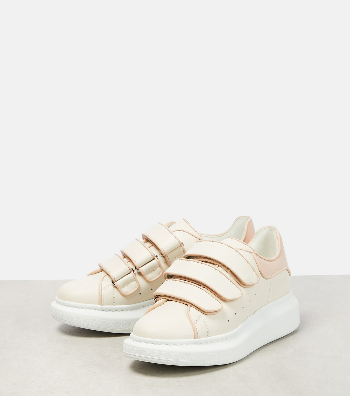 Alexander McQueen - Leather sneakers