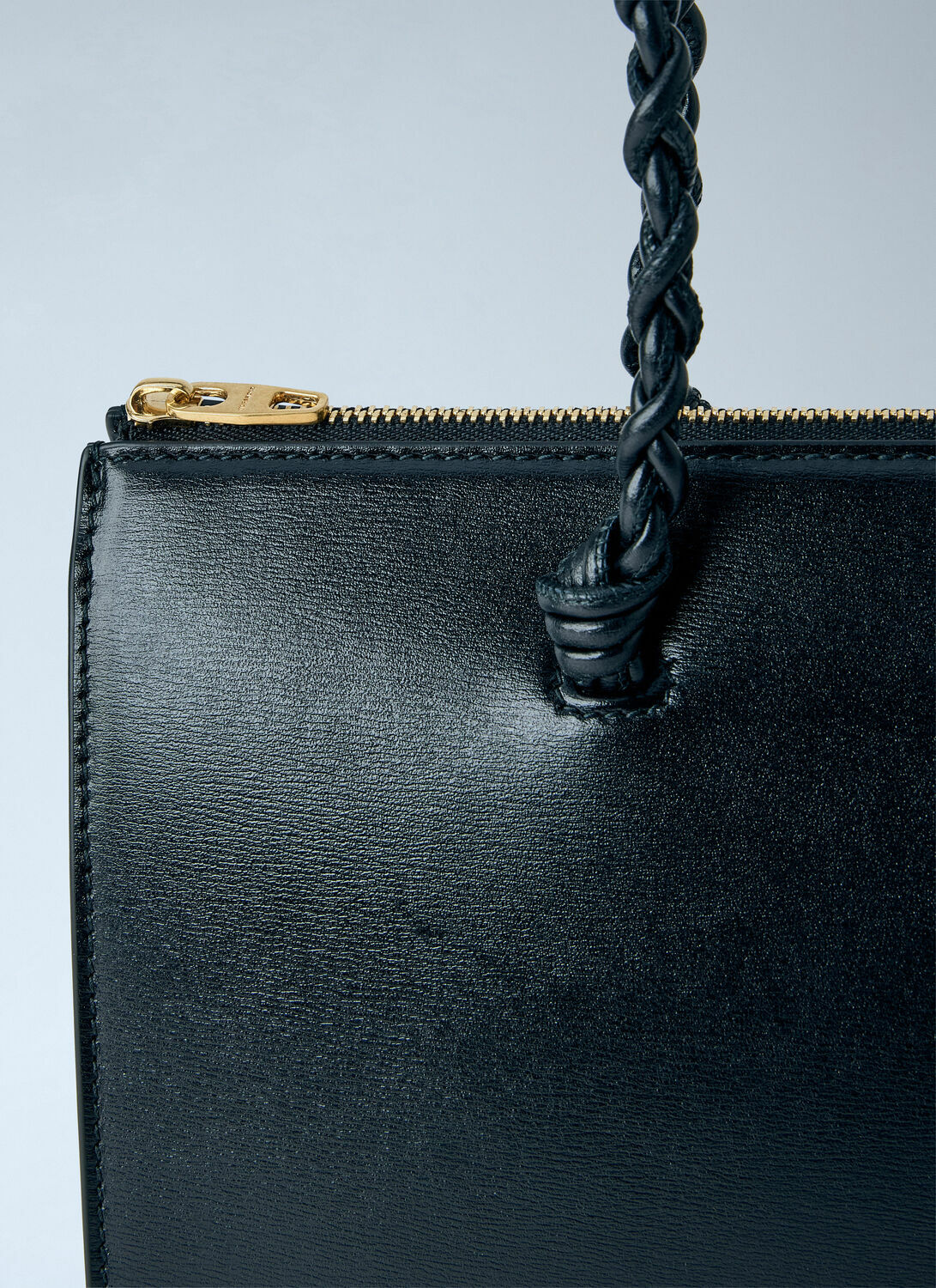 Jil Sander Tangle Tent Leather Shoulder Bag