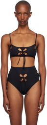 J.Kim Black Chilla Bikini Top