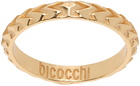 Emanuele Bicocchi Gold Arrow Band Ring