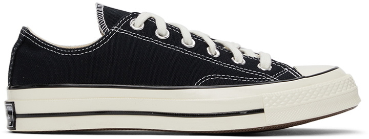 Photo: Converse Black Chuck Taylor 70 Classic Sneakers