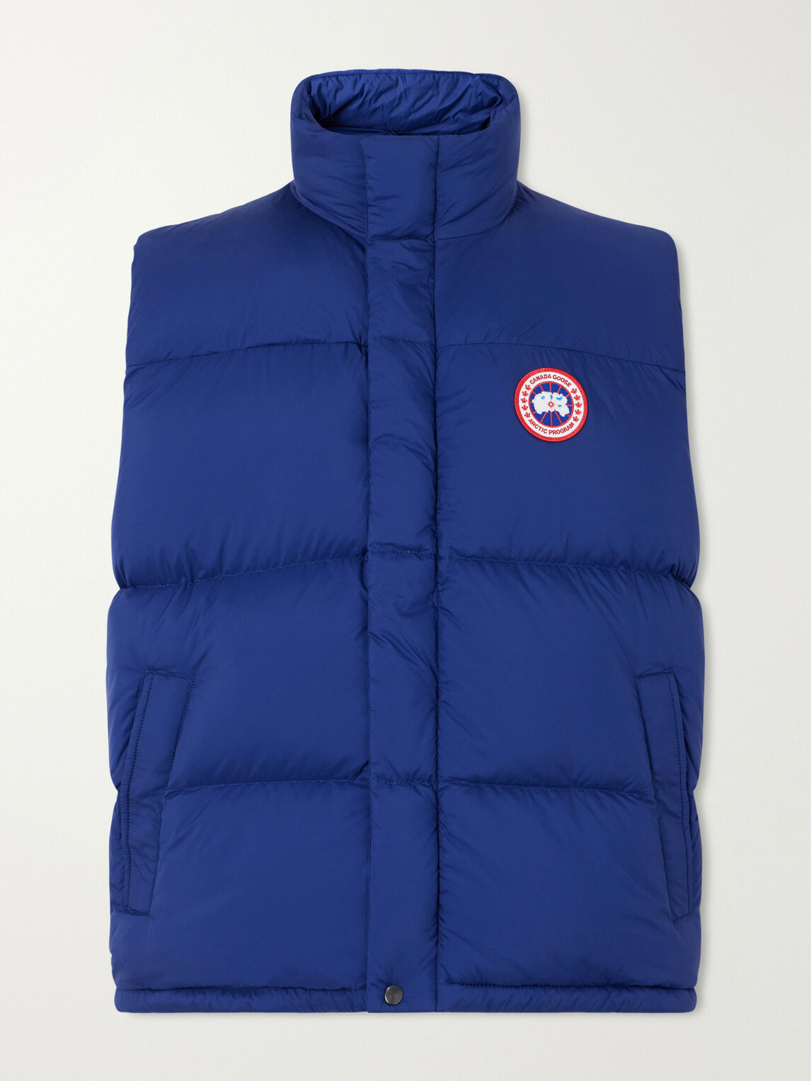 Canada Goose - Sterling Logo-Appliquéd Quilted Shell Down Gilet - Blue