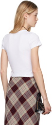 Anna Sui White 'Anna Sui Girl' T-Shirt