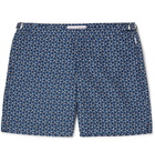 Orlebar Brown - Bulldog Garda Mid-Length Printed Swim Shorts - Navy