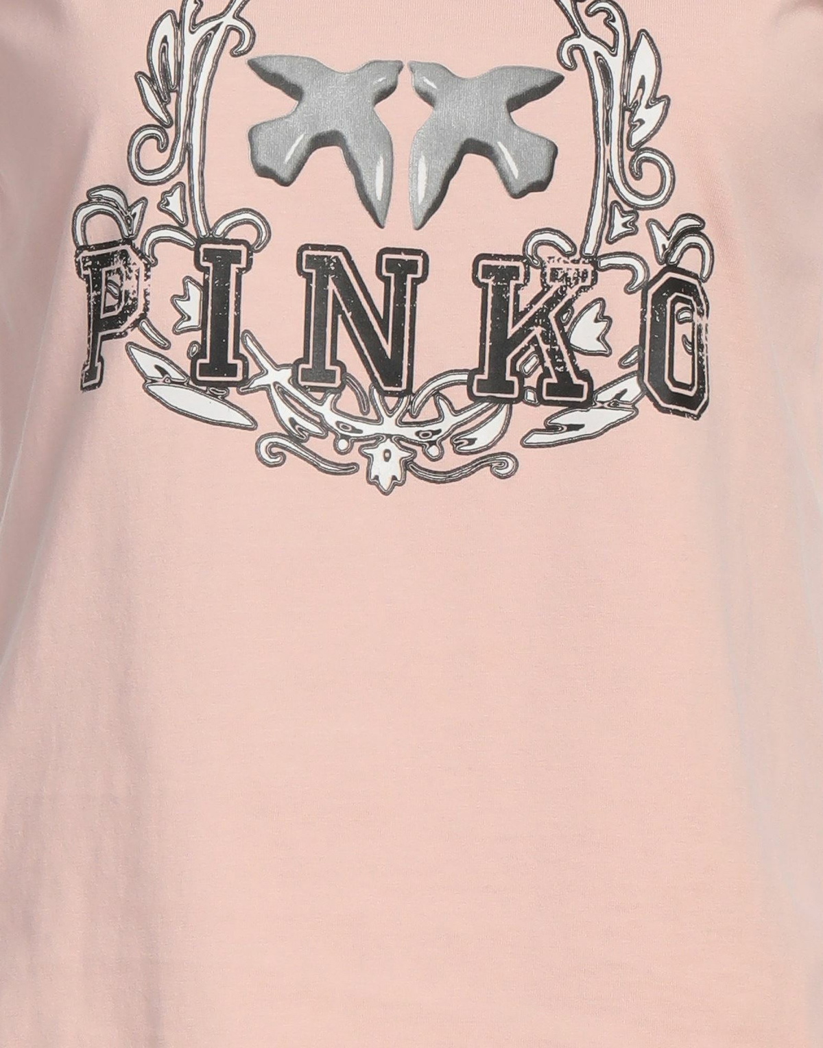 Pinko Denim Womens T-shirt Light in Pink