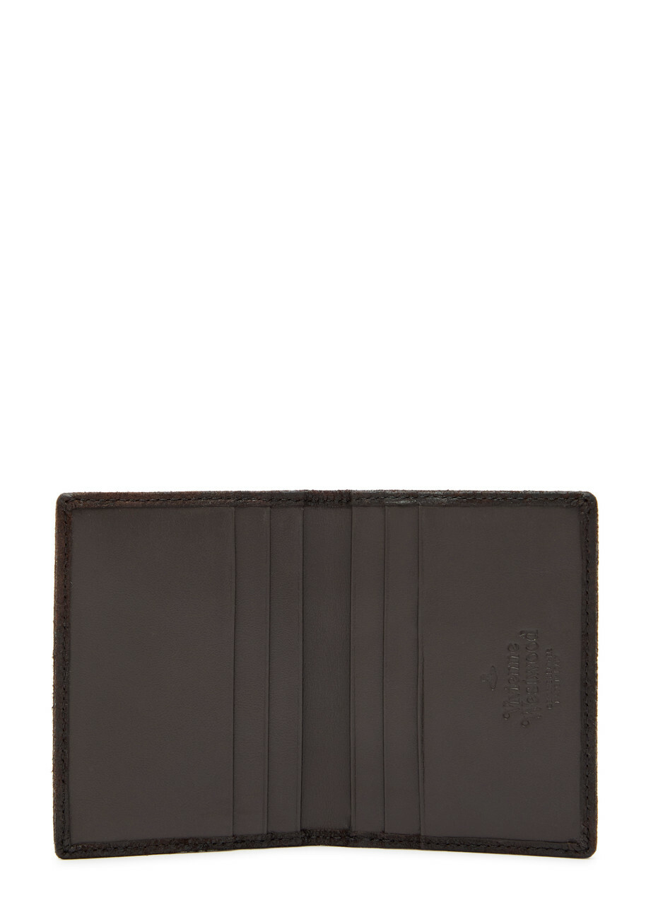 Vivienne Westwood Man Leather Card Holder - Brown - One Size