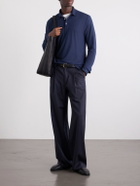 Slowear - Zanone Slim-Fit IceCotton Piqué Polo Shirt - Blue