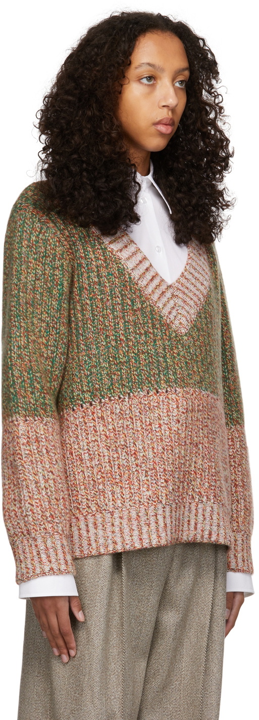 Namacheko Green & Red Reinhold Sweater