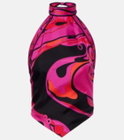 Pucci Iride silk twill top