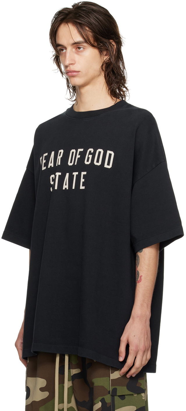 ★24SS 最新作★FEAR OF GOD ESSENTIALS Crewneck T-shirt Jersey Crewneck Tee - Military | ESSENTIALS | Fear of God