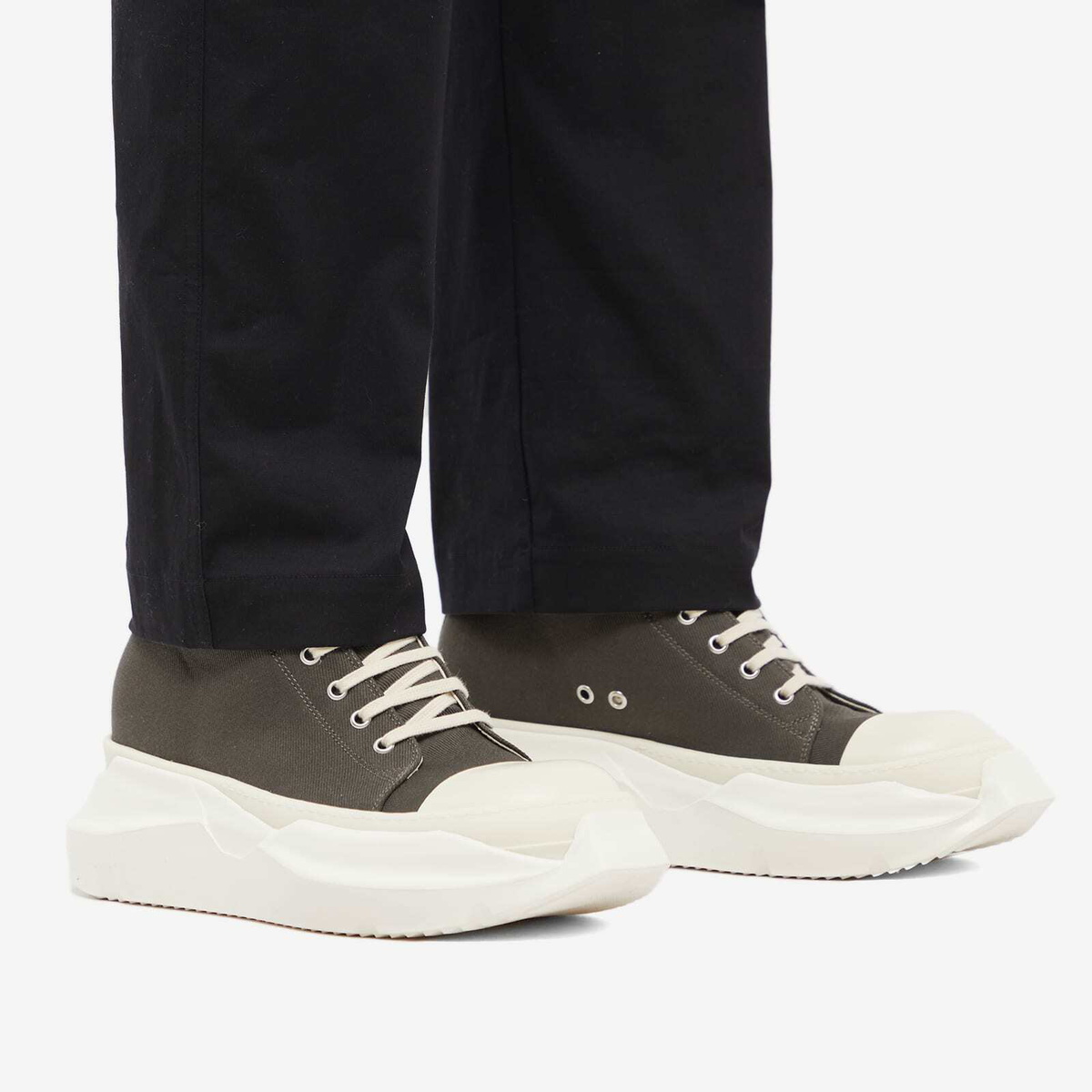 Rick Owens DRKSHDW Men's Denim Twill Abstract Low Sneak Sneakers in ...