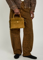 Metier Private Eye Mini Suede top Handle bag - Tan - One Size