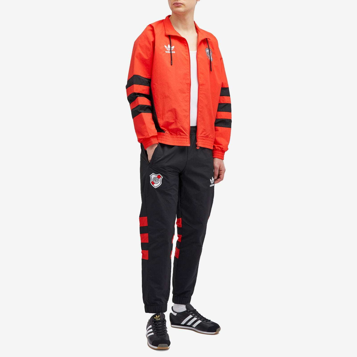 Adidas Men's River Plate 94' Track Pant in Black