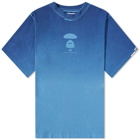 AAPE Men's Washed By Bathing T-Shirt in Blue