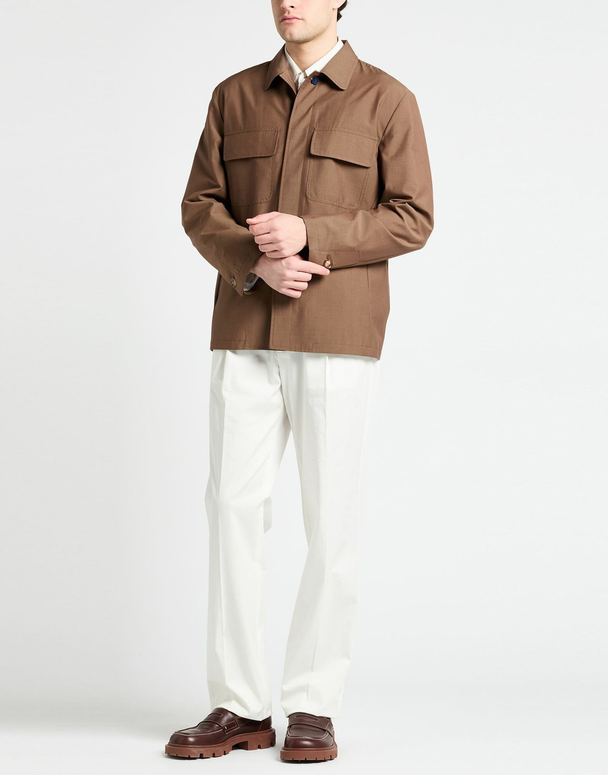 Lardini Mens Jacket in Brown