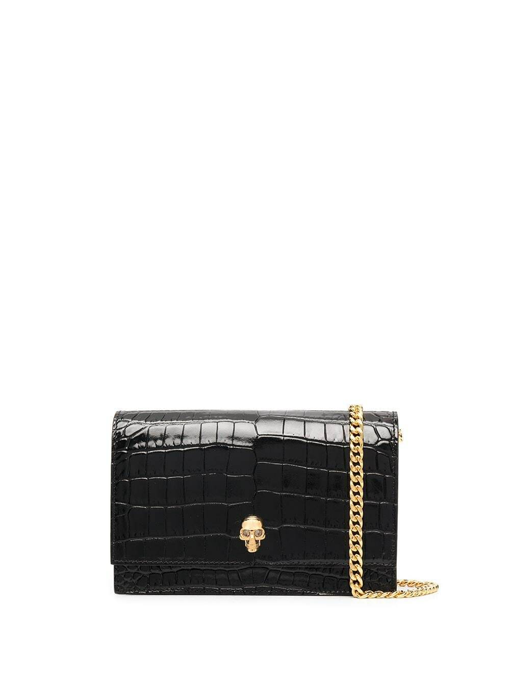 Embossed Croc Leather | Off White