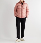 Moncler - Cevenne Garment-Dyed Quilted Shell Down Jacket - Pink