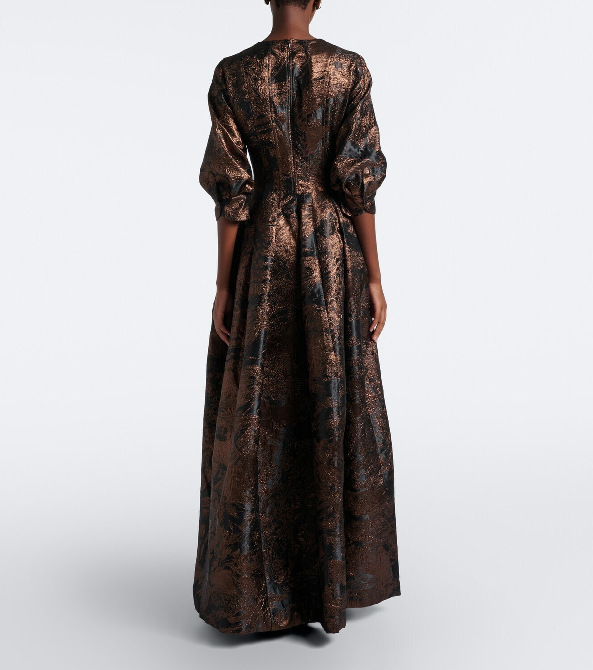 Simkhai Claravelle jacquard gown