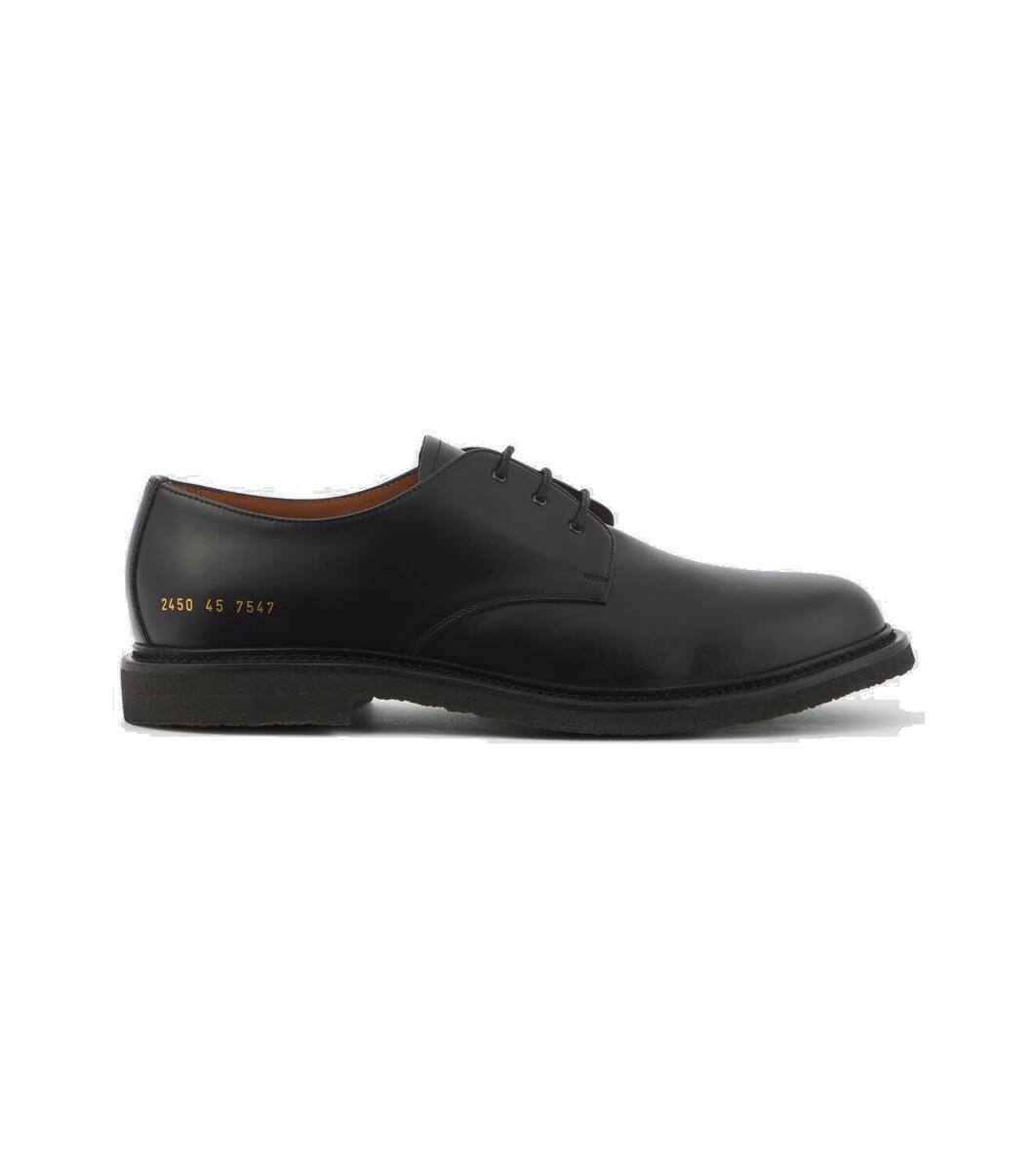Common Projects Officers leather Derby shoes Common Projects display picture 2
