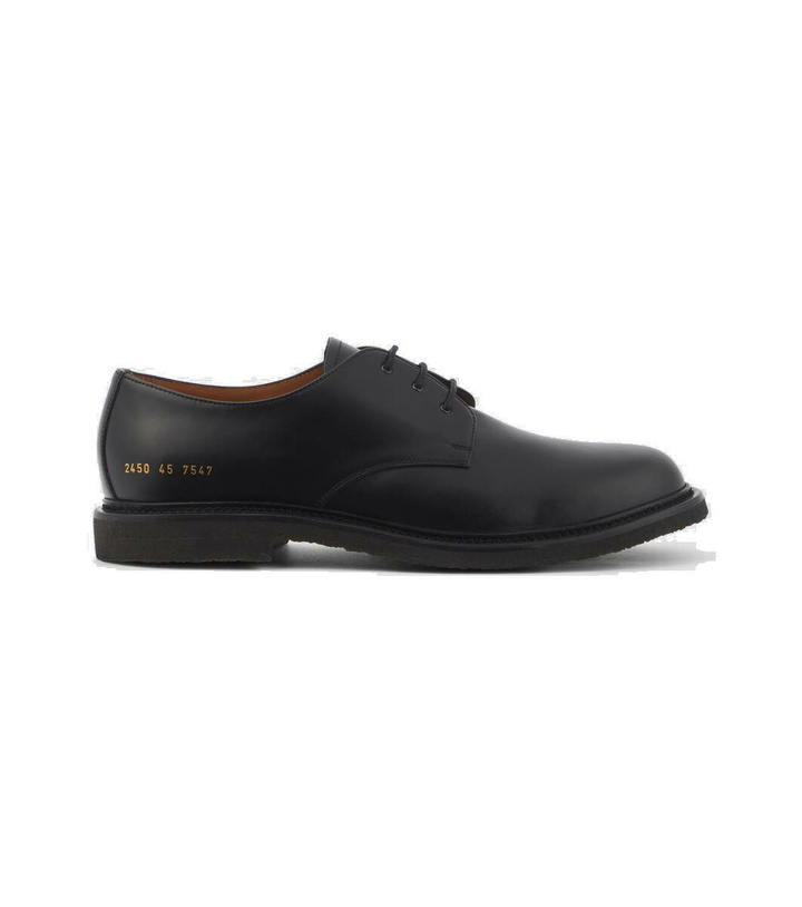 Photo: Common Projects Officers leather Derby shoes