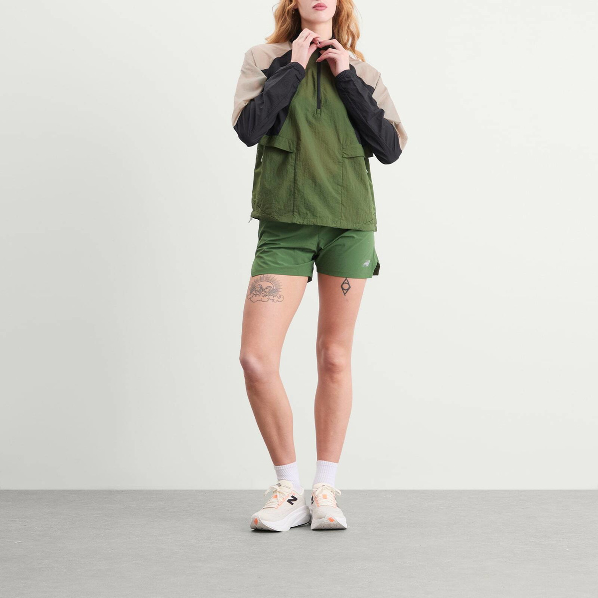New Balance Better Run Water Resistant Jacket in Garter Snake