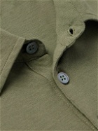 Incotex - Slim-Fit IceCotton-Jersey Polo Shirt - Green