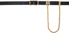 AMIRI Black MA Chain Belt