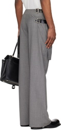 Ashley Williams Gray Kilt Trousers
