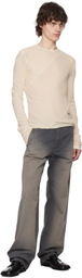 Eckhaus Latta Off-White Spiral Long Sleeve T-shirt