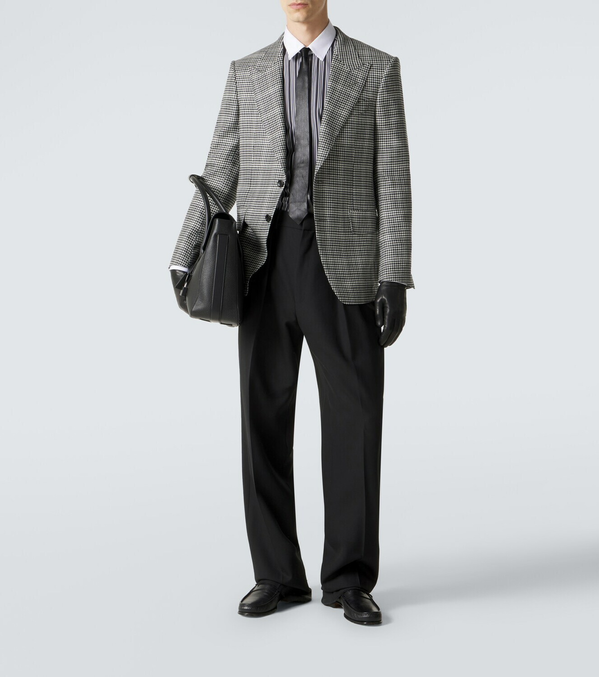 Tom Ford Checked wool-blend suit jacket
