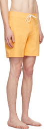 Pilgrim Surf + Supply Yellow Quigg Board Swim Shorts